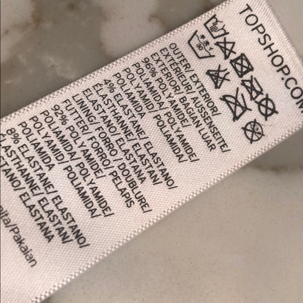 Topshop Ruffle Swimsuit - Picture 7 of 7